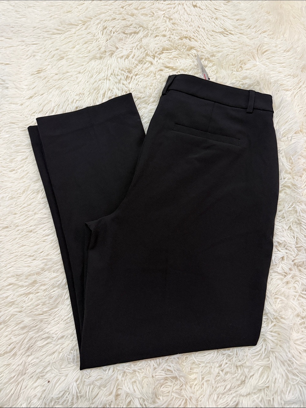 Express Editor Mid Rise Straight Ankle Pants